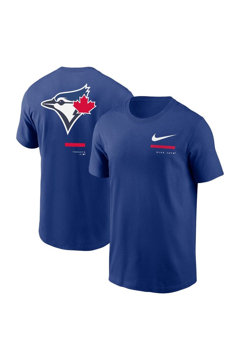 Men's Nike Royal Toronto Blue Jays Over the Shoulder T-Shirt, Main, color, Royal