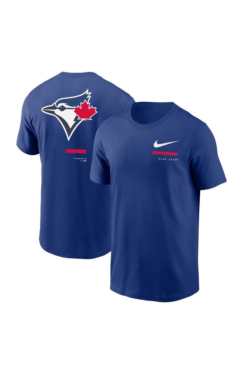 Nike Men's Nike Royal Toronto Blue Jays Over the Shoulder T-Shirt, Main, color, 