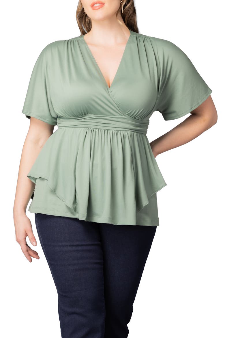 Promenade Top, Main, color, SAGE