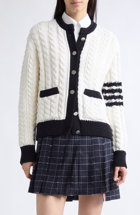 Aran Cable Knit Sweater Vest