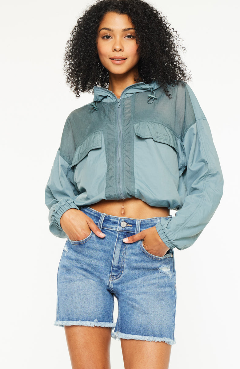 Official Kancan USA Marla High Rise Shorts, Alternate, color, 