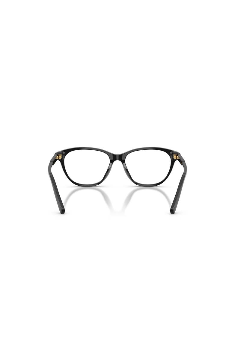 Dolce&Gabbana 50mm Cat Eye optical glasses, Alternate, color, Black