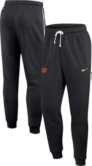 Nike Men's Nike Black Oklahoma State Cowboys 2025 Sideline Standard Issue Dri-FIT Taper Sweatpants