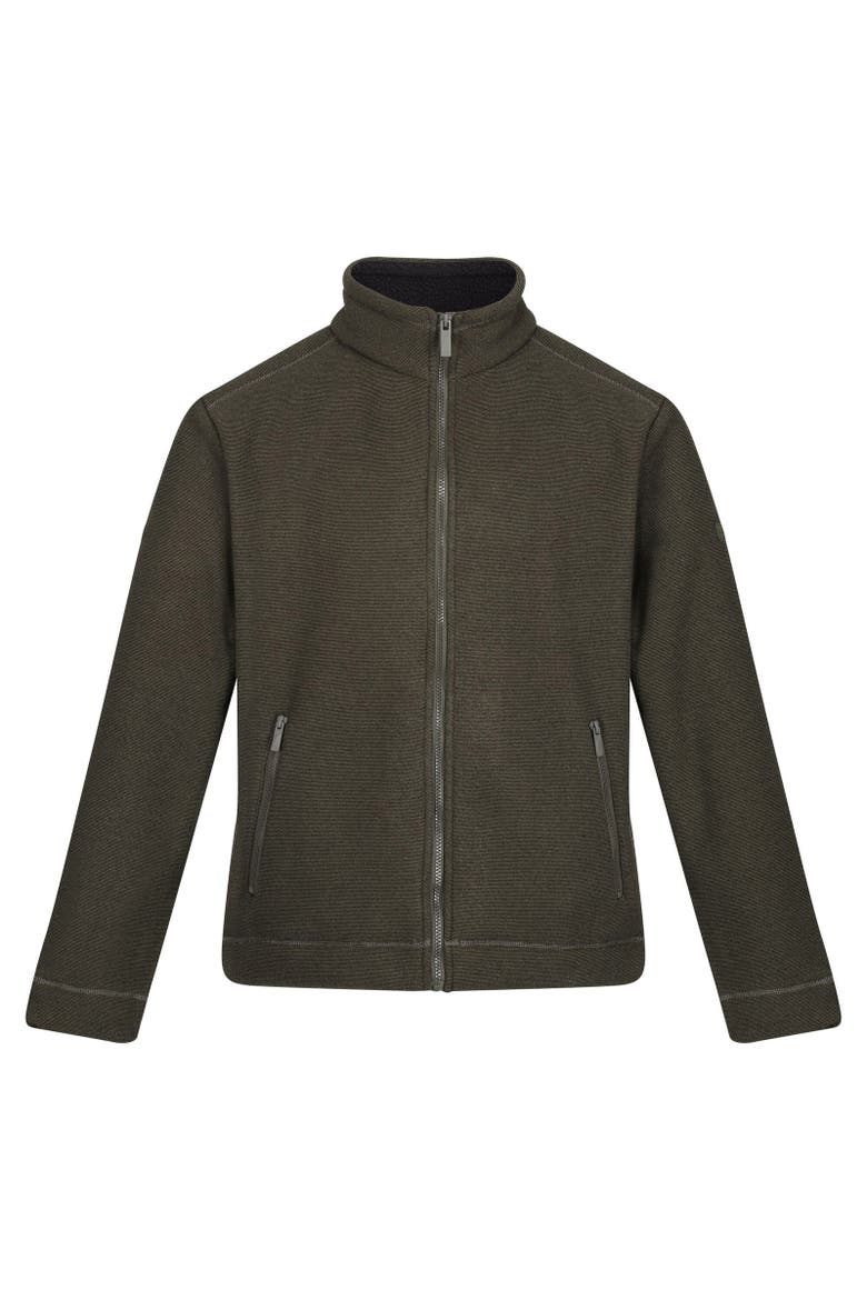 Garrian Ii Full Zip Fleece Jacket, Main, color, Dark Khaki