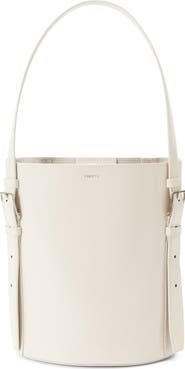 Coperni Ergonomic Leather Bucket Bag