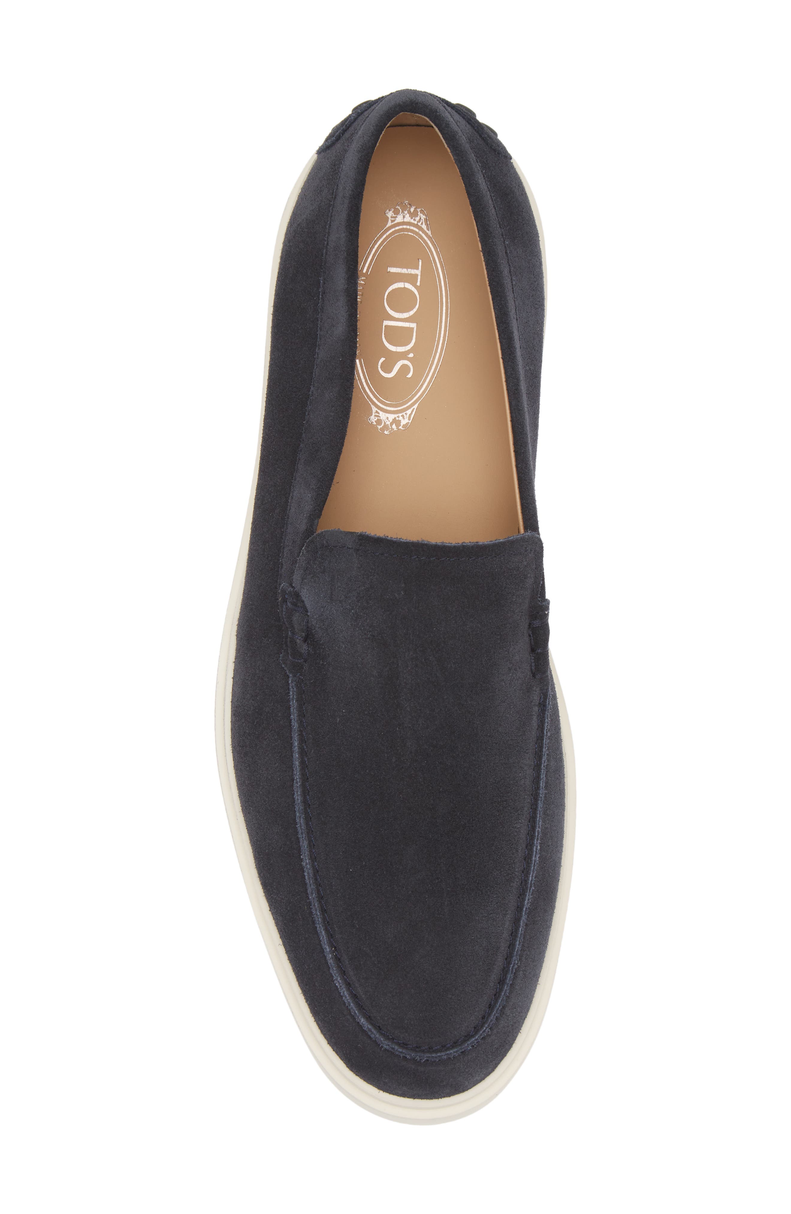 Tod
s Suede Loafer, Alternate, color, Blue