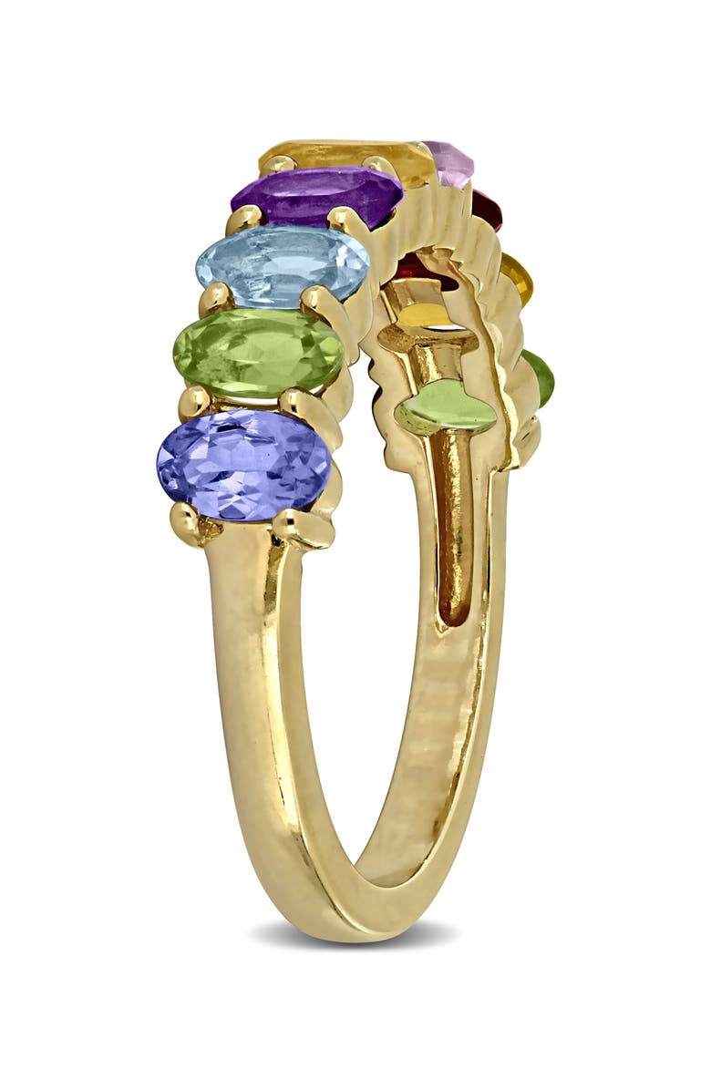 DELMAR Multistone Ring, Alternate, color, Gold Multi