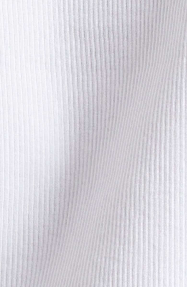 Cinq à Sept Lyric Button-Up Knit Shirt, Alternate, color, White/ White