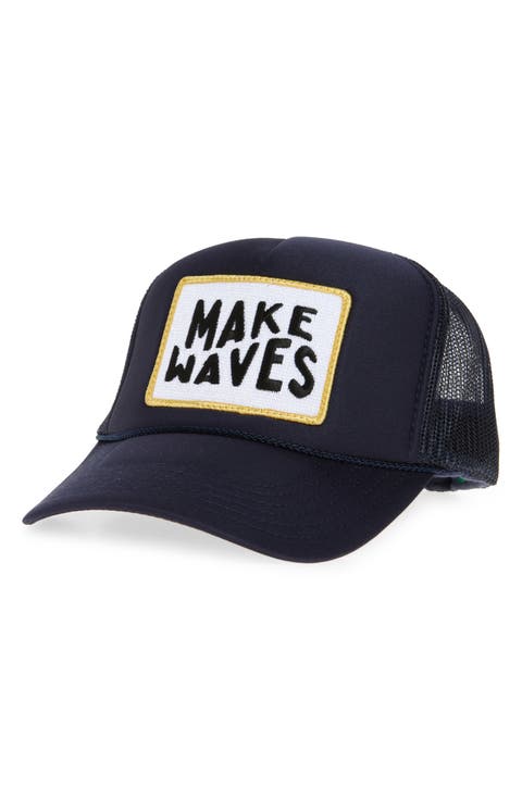 Make Waves Patch Trucker Hat