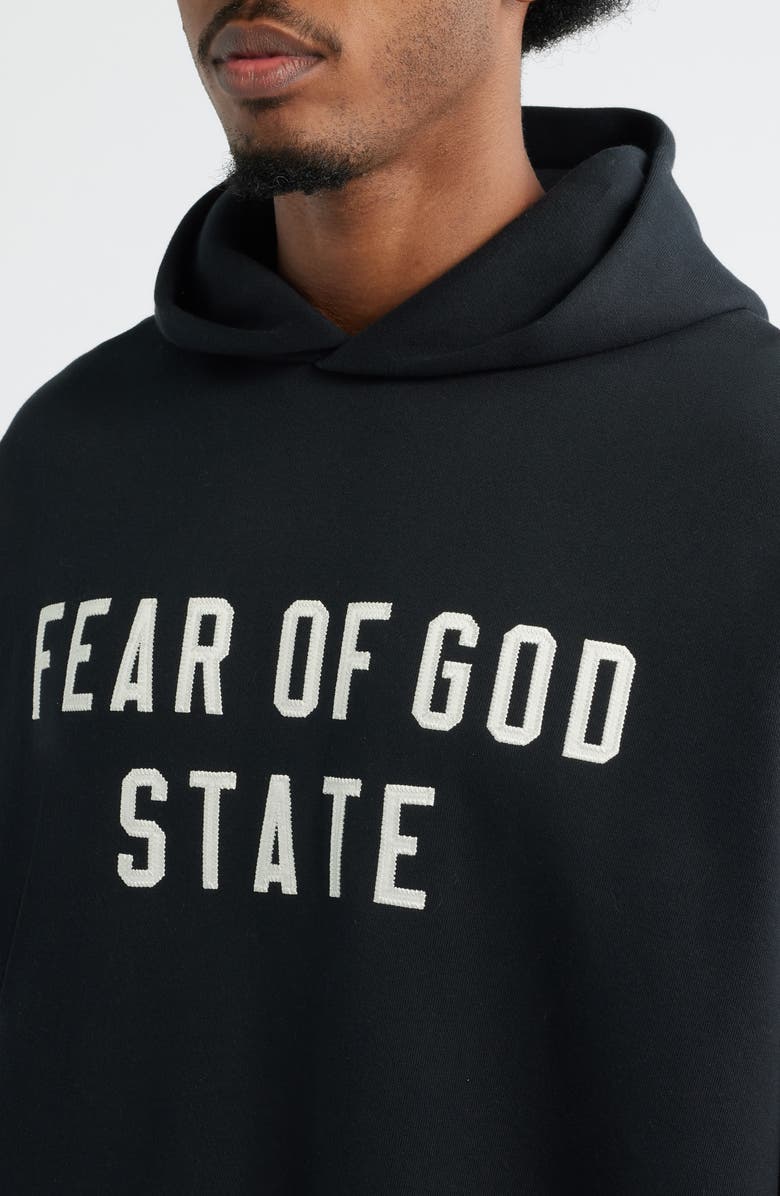 Fear of God Essentials Heavyweight Fleece Hoodie, Alternate, color,