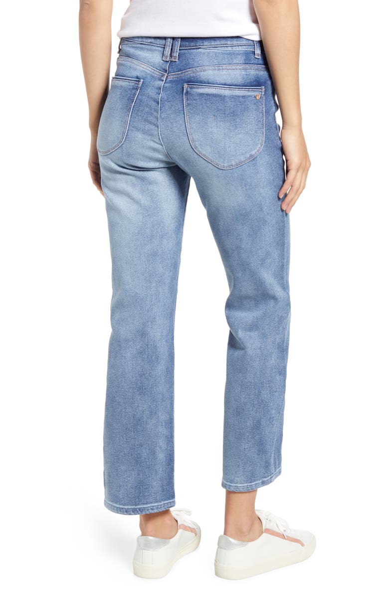 Wit & Wisdom Bennett Barely Boot Straight Leg Jeans, Alternate, color, Lb Light B