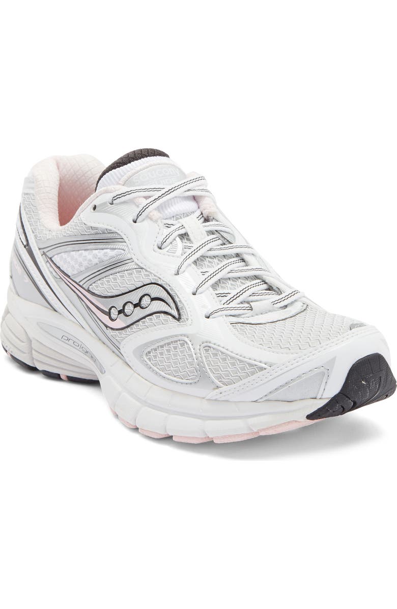 Saucony Gender Inclusive ProGrid Guide 7 Sneaker, Main, color, White/ Pink