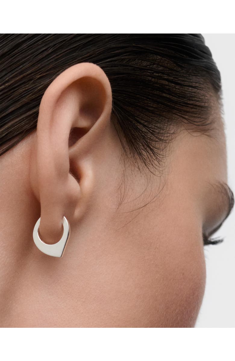 PDPAOLA Oda Hoops, Alternate, color, Silver