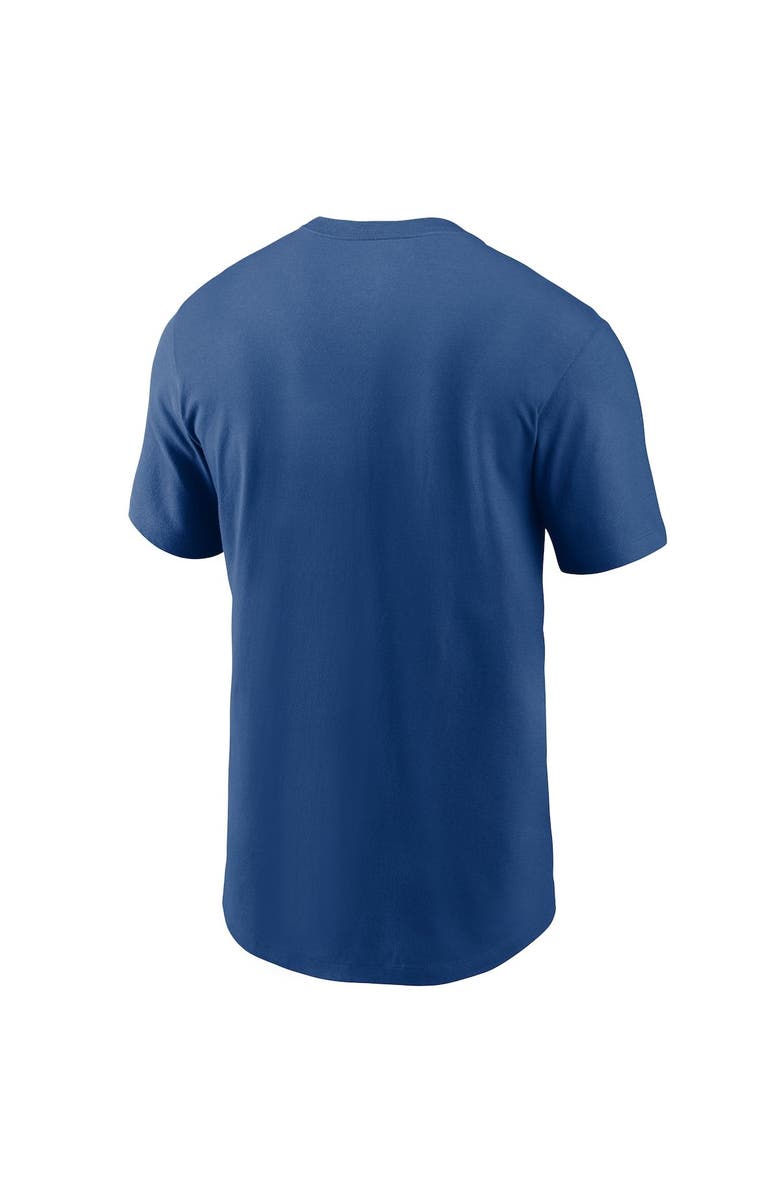 Nike Men's Nike Royal Indianapolis Colts Team Wordmark T-Shirt, Alternate, color, Royal
