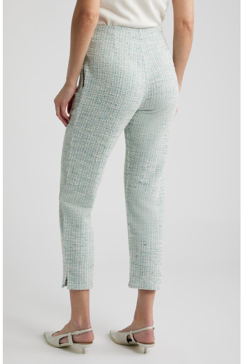 Stretch Bouclé Skimmer Pants, Alternate, color, MINT
