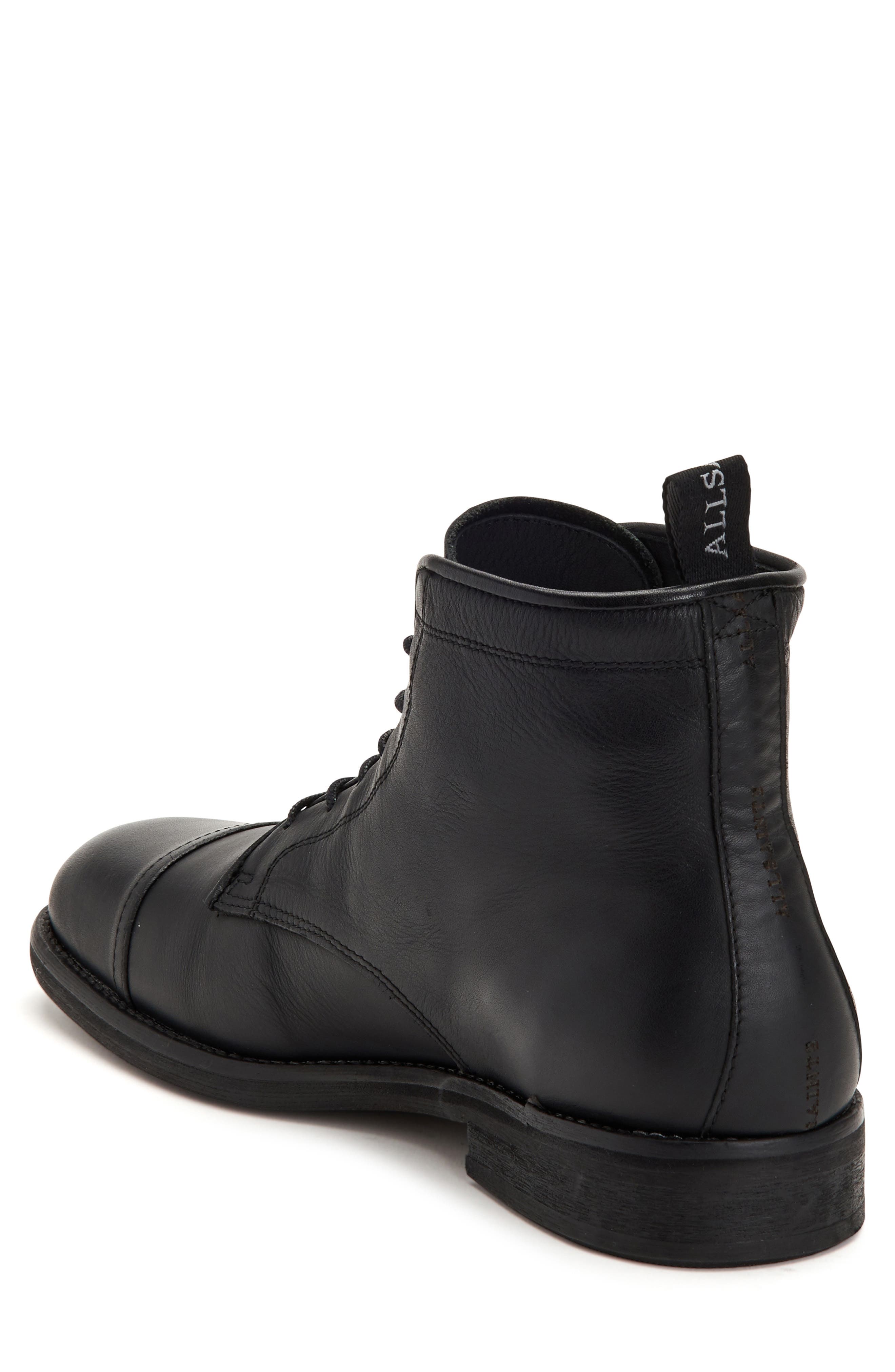 AllSaints Harland Cap Toe Boot, Alternate, color, 