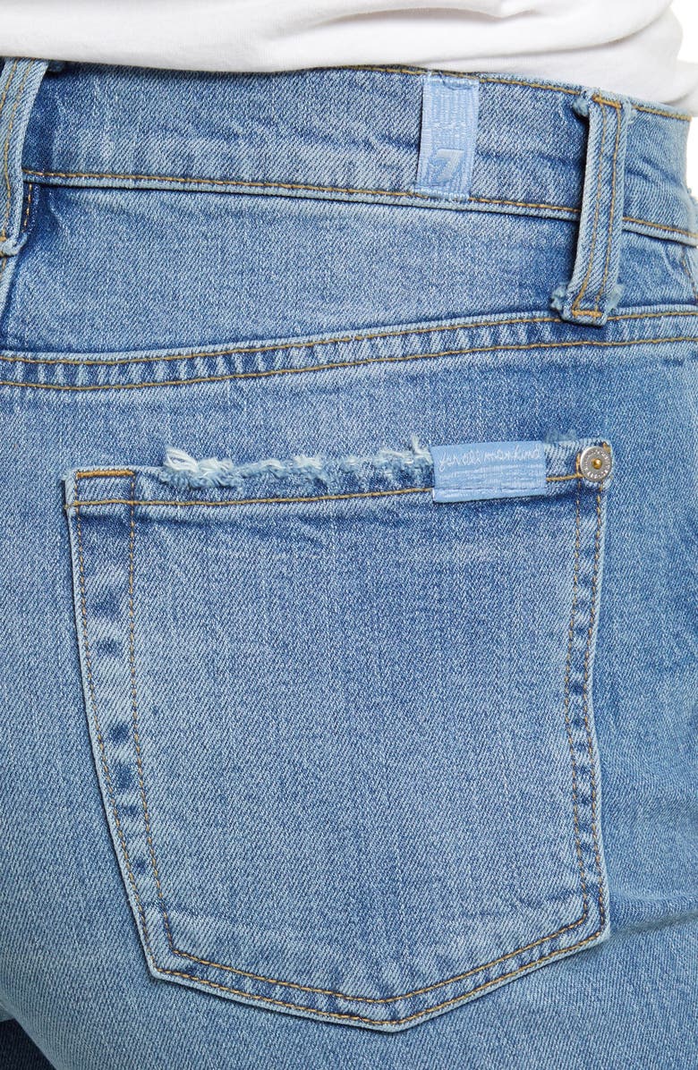 7 For All Mankind Dojo Ultrahigh Waist Flare Leg Jeans, Alternate, color,