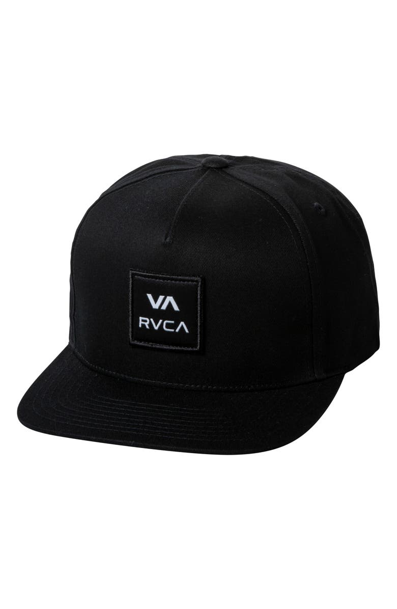 RVCA Snapback Baseball Cap, Main, color, 