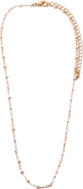 Erin McDermott Jewelry Peaceful Tiny Pearl & Gold necklace