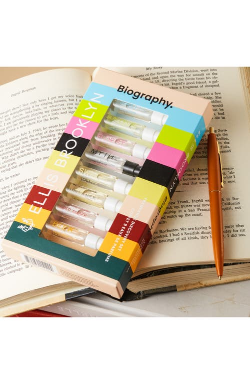 Ellis Brooklyn Biography Fragrance Discovery Set In No Color
