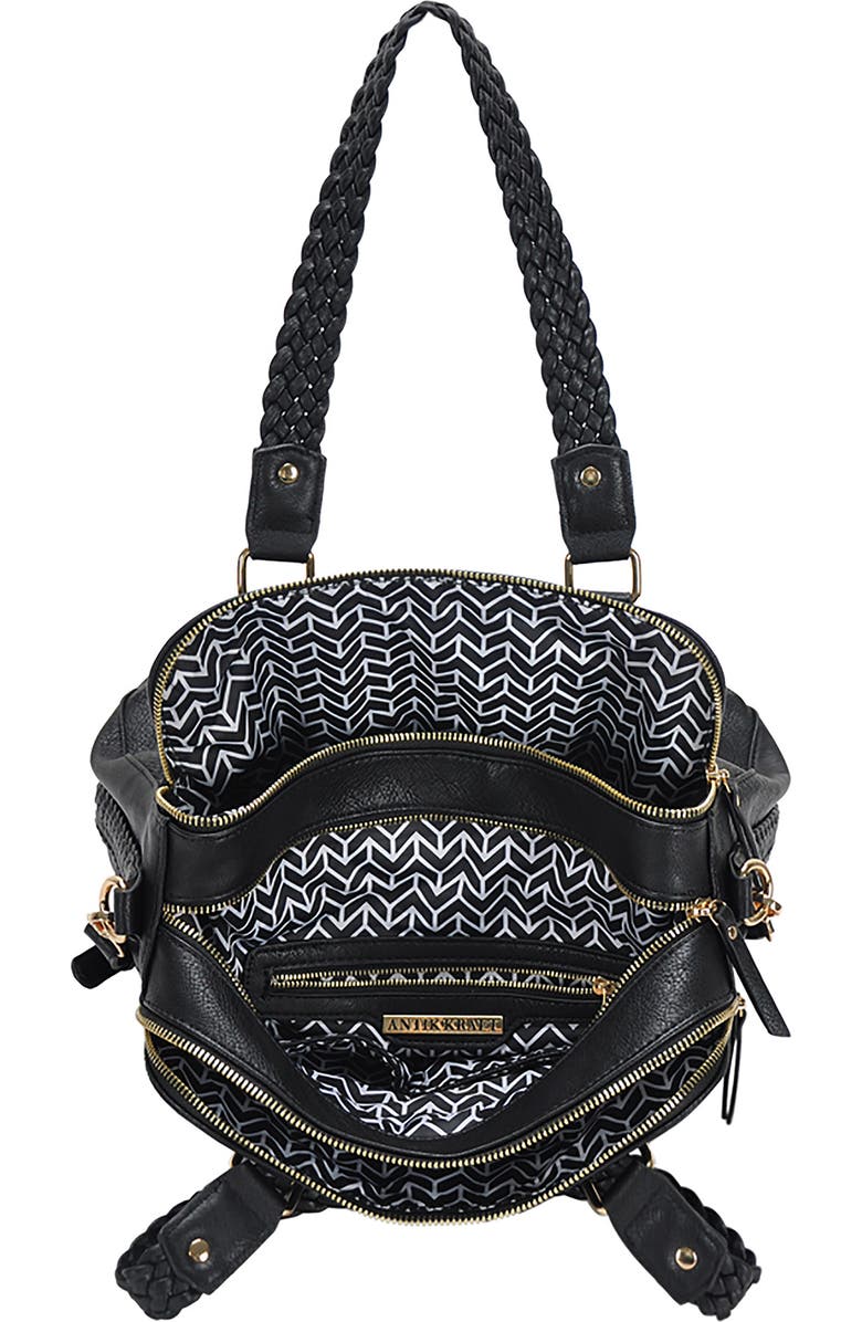 Antik Kraft Braided Top Handle Tote, Alternate, color,