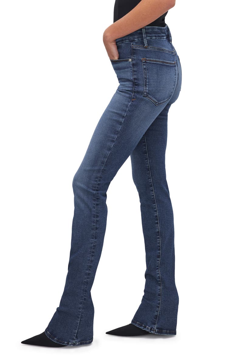 Good Legs Crop Micro Bootcut Jeans, Alternate, color, INDIGO635