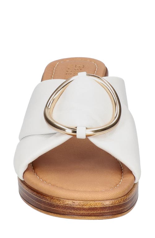 Bella Vita Buckle Slide Sandal