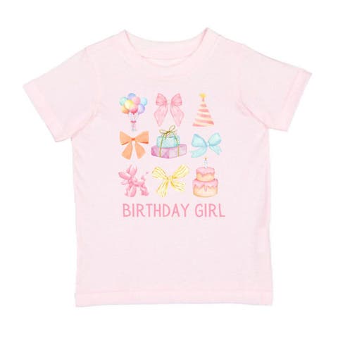 Birthday Girl Cutie Short Sleeve T-Shirt (Baby, Toddler & Little Kid)