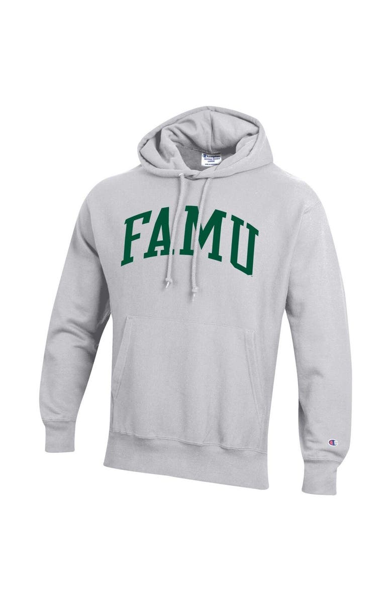 Champion Men's Champion Gray Florida A&M Rattlers Tall Arch Pullover Hoodie, Alternate, color, Gray