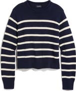 vineyard vines Stripe Roll Neck Cotton Sweater