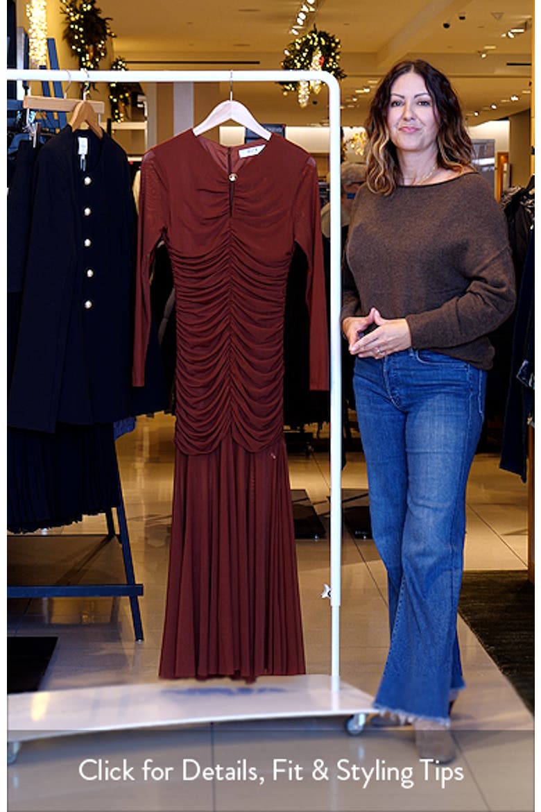 Yasmine Long Sleeve Midi Dress video