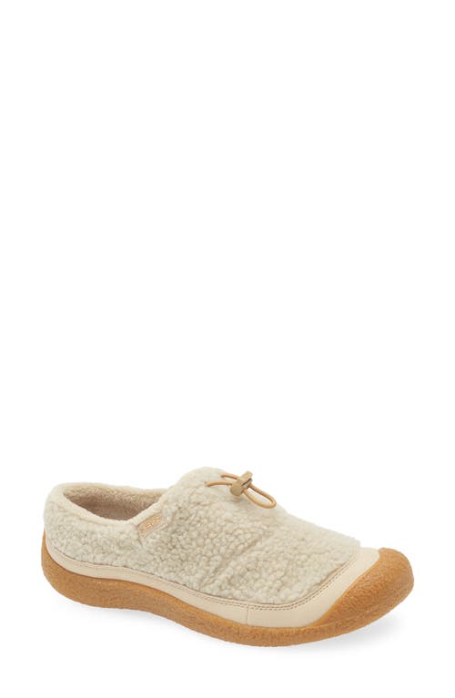 Keen Howser Iii Hybrid Faux Shearling Slipper In Black