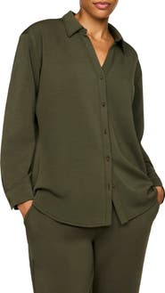 SPANX® AirEssentials Oversize Button-Up Shirt