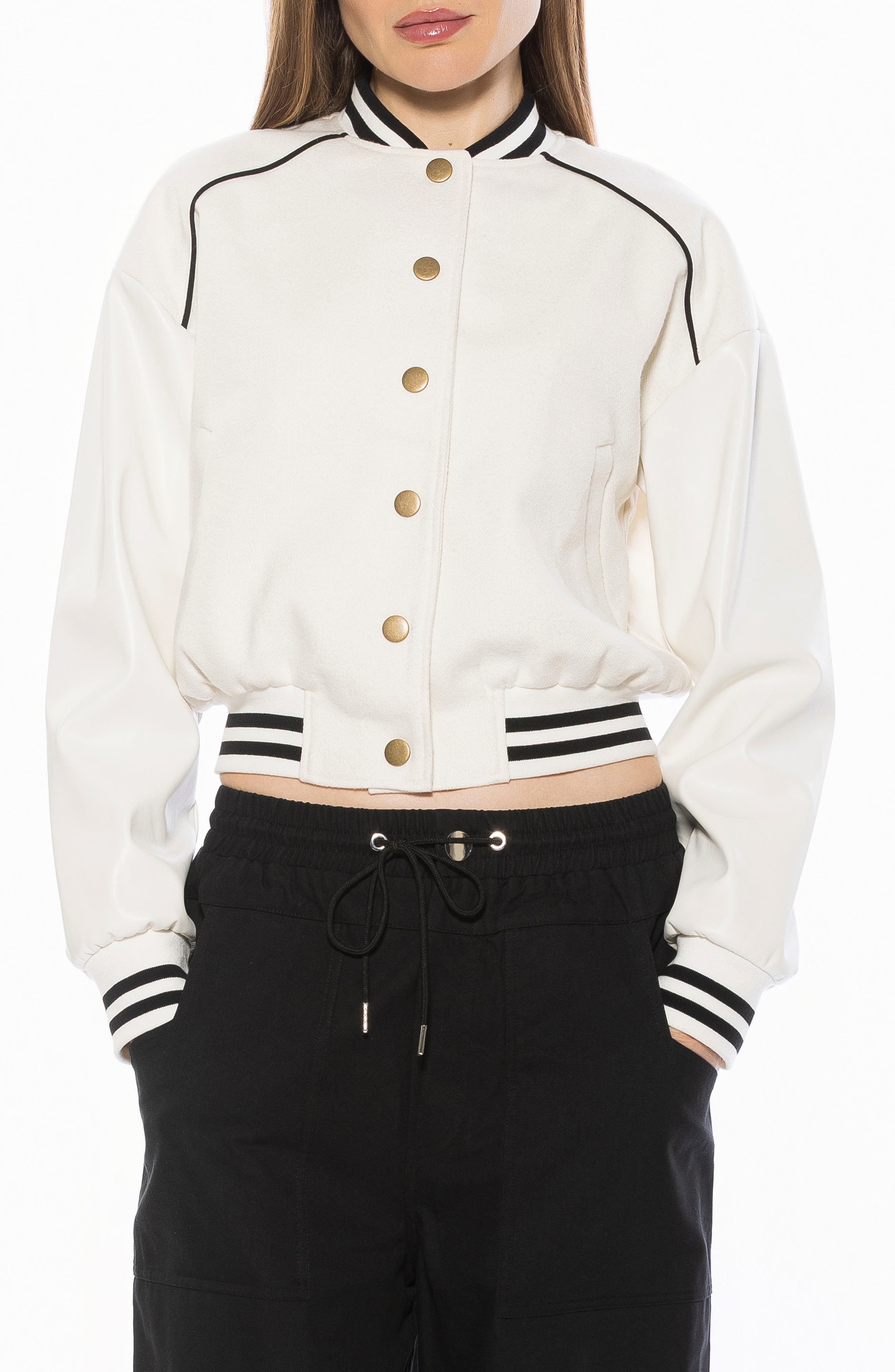 Ciela Varsity Bomber Jacket - image 3