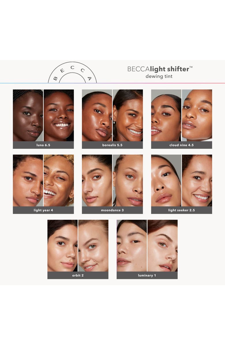 BECCA Cosmetics BECCA Light Shifter<sup>™</sup> Dewing Tint Tinted Moisturizer, Alternate, color,