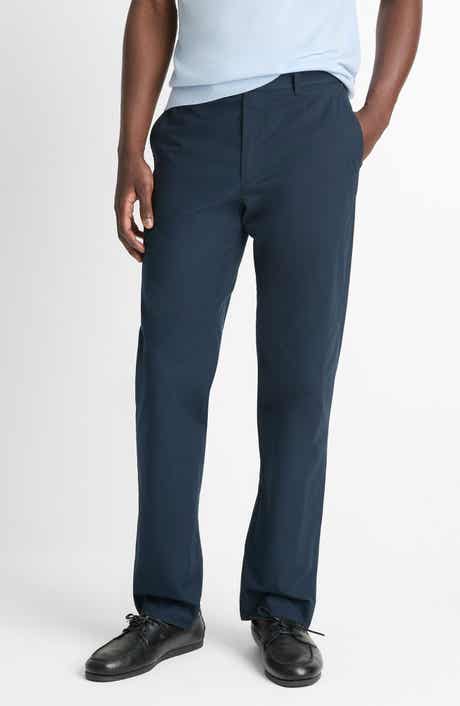 Vince Flat Front Stretch Cotton Chinos