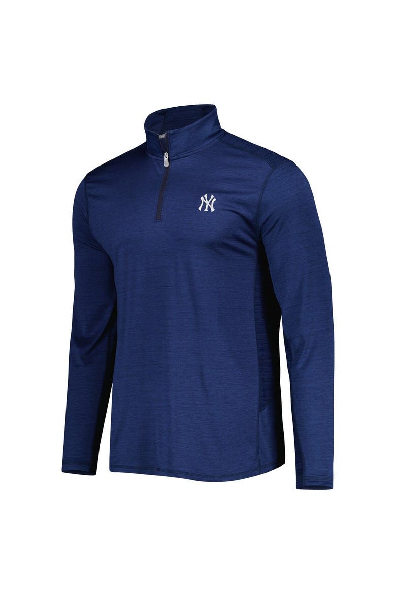 Men's Tommy Bahama Navy New York Yankees Delray IslandZone Half-Zip Top, Alternate, color, Navy