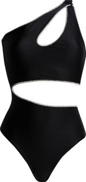 BOAMAR Etro Asymmetric Cutout One-Piece Swimsuit