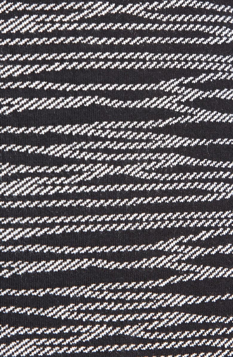 BOSS 'Femila' Fitted Jacquard Knit Dress, Alternate, color, 