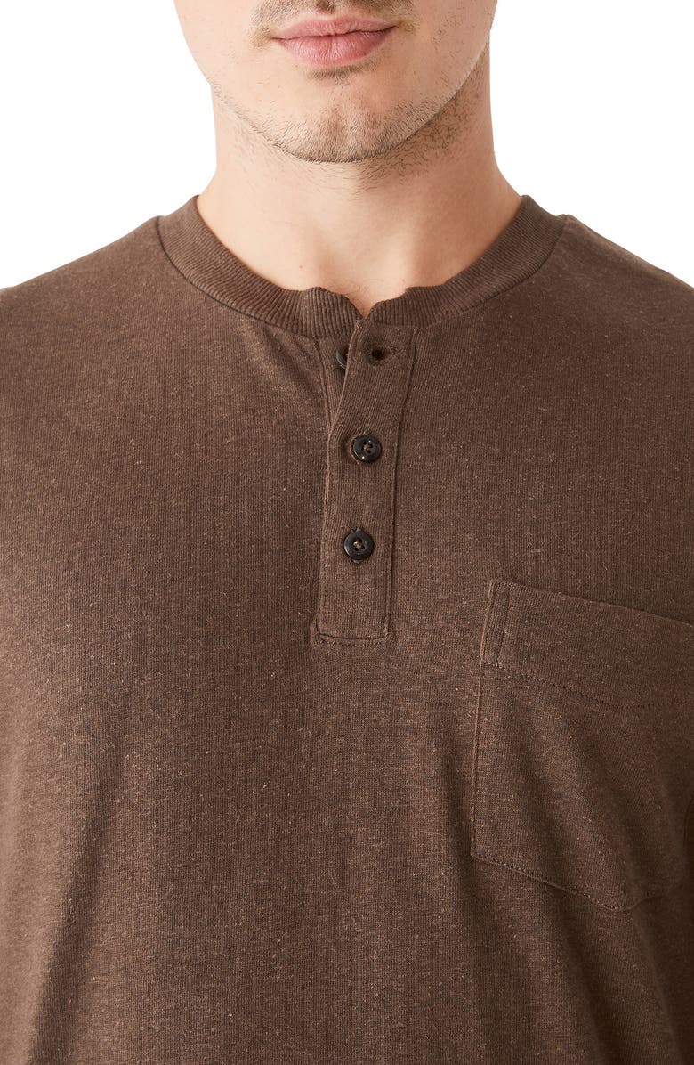 Frank And Oak The Relaxed Hemp Blend Long Sleeve Henley, Alternate, color, 