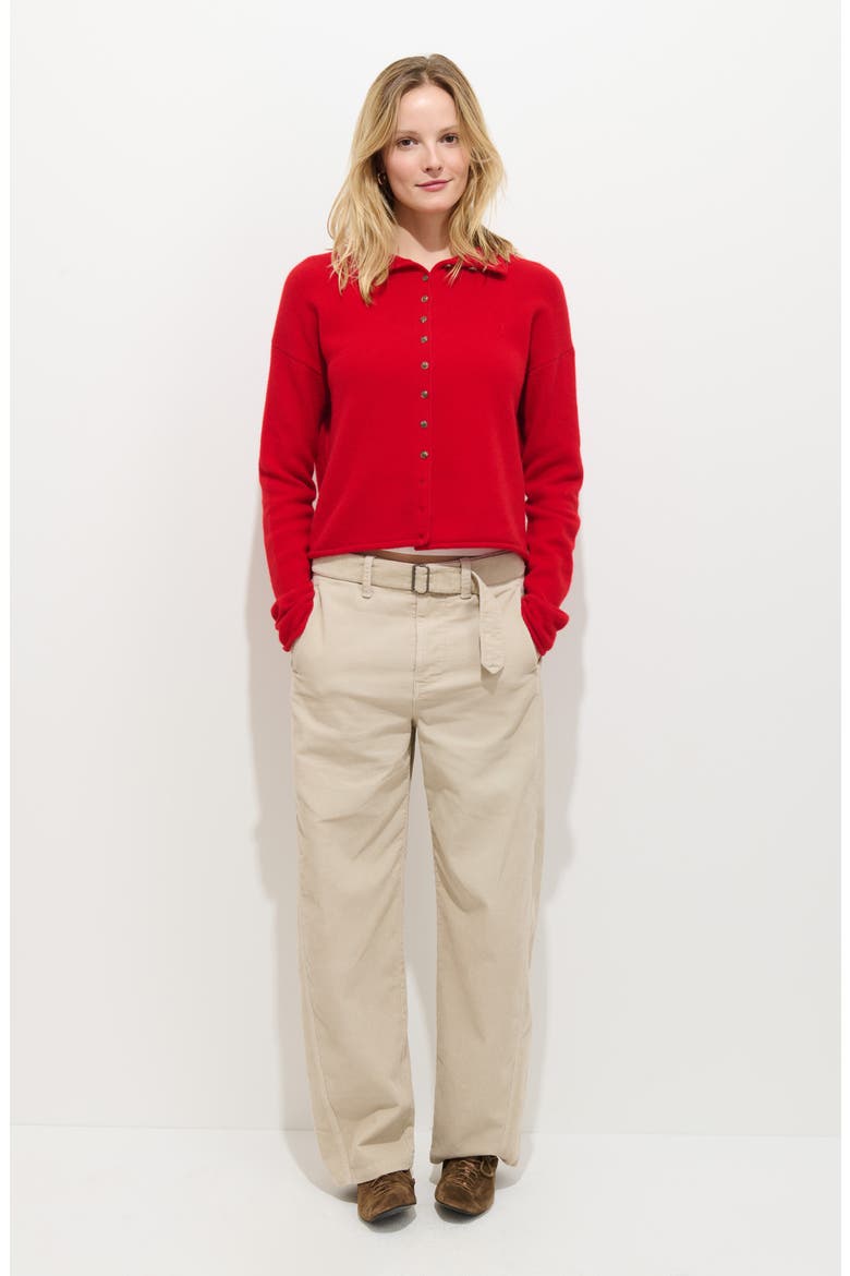 9th Street Fine Wale Corduroy Straight Leg Pants, Alternate, color, OATMEAL