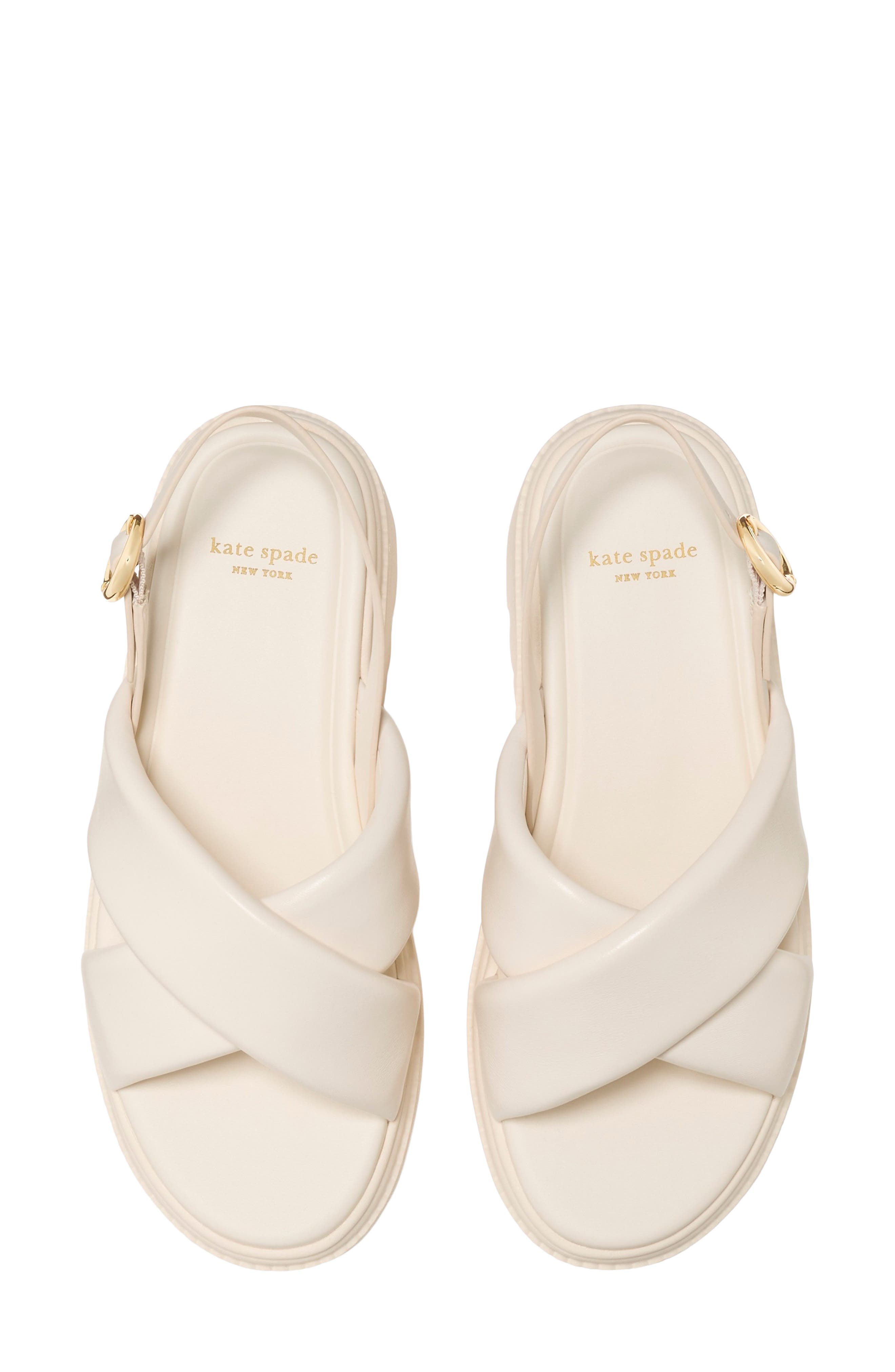 slingback platform sandal, Alternate, color, CREAM