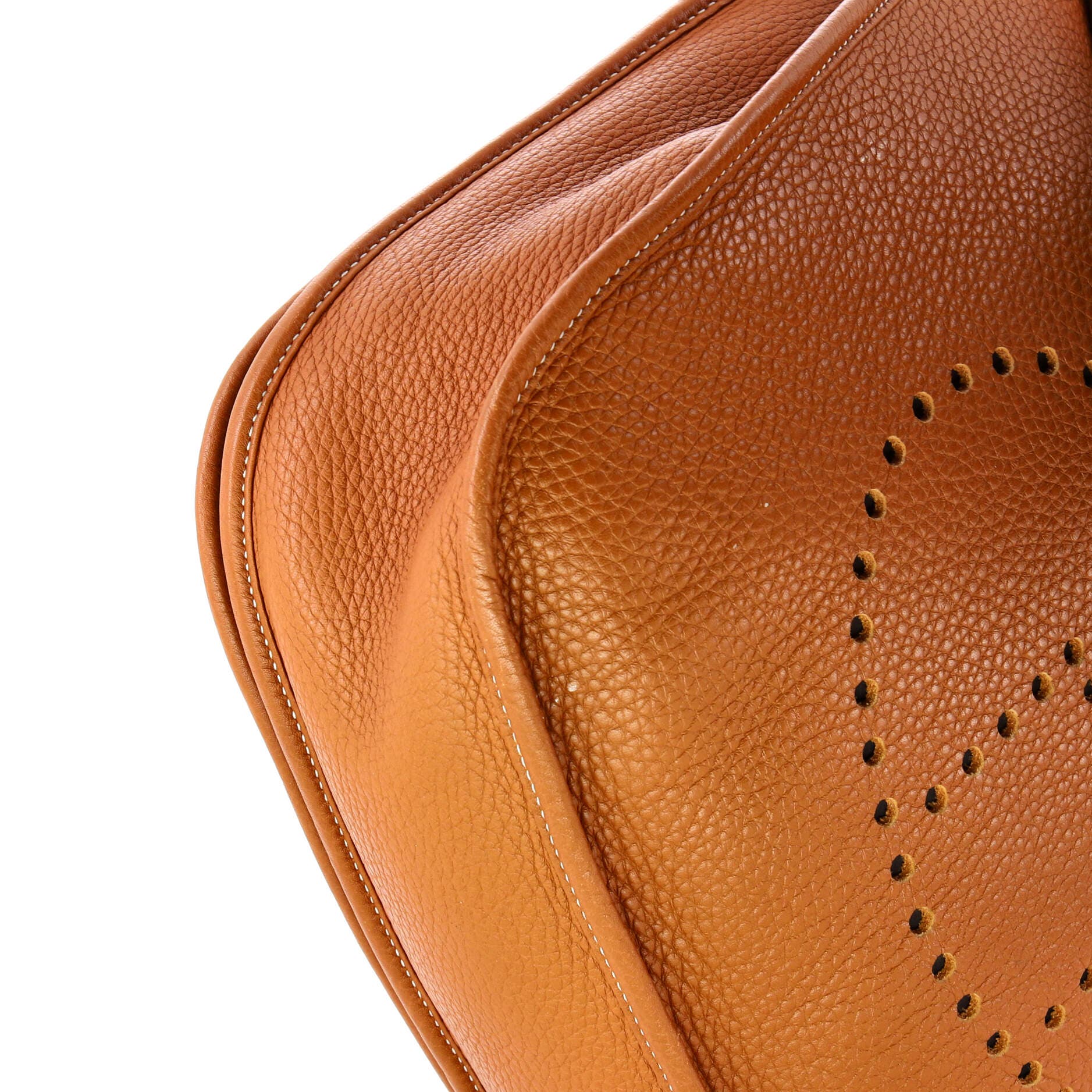 Pre-Owned Hermes Evelyne Bag Gen III Clemence PM, Alternate, color, Gold