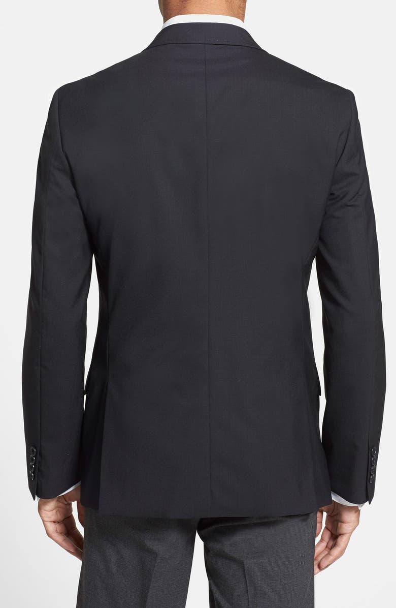 Calibrate Trim Fit Wool & Mohair Blazer, Alternate, color, 