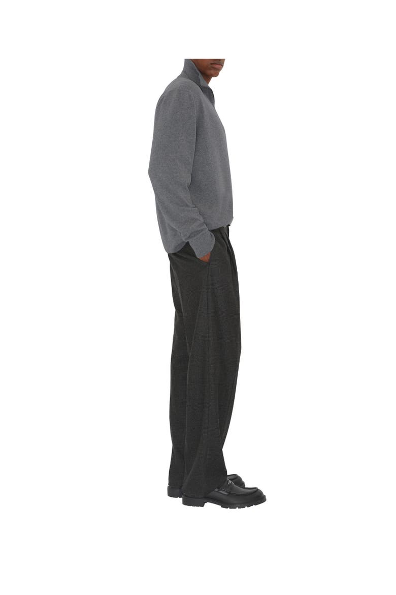 Cashmere Blend Half-zip Sweater, Alternate, color, Grey