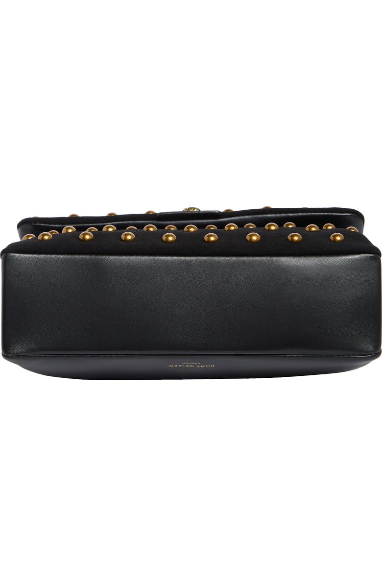 Kurt Geiger London Kensington Leather Mini Crossbody Bag, Alternate, color, Black/ Comb
