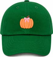 Bits & Bows Pumpkin Bow Baseball Hat