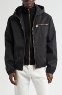 Versace Nylon Twill Hooded Windbreaker