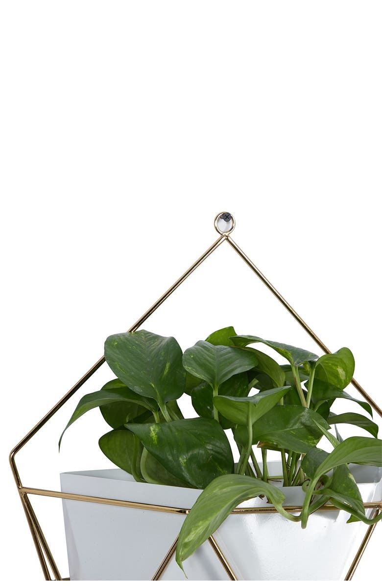 COSMO BY COSMOPOLITAN White Iron Contemporary Planter - Set of 2, Alternate, color,