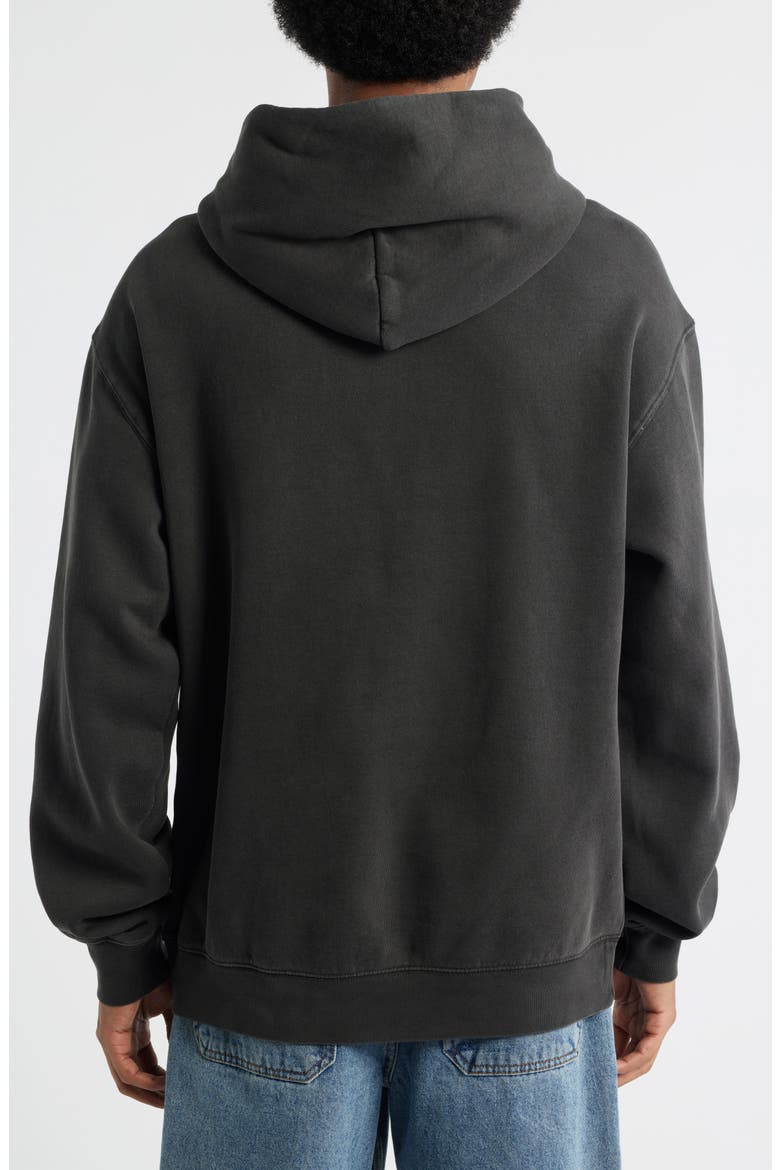 Santo Type Graphic Hoodie, Alternate, color, VINTAGE BLACK